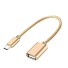 Adapter USB-C na USB 2.0 złoto