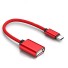 Adapter USB-C na USB 3.0 K3 czerwony