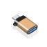 Adapter USB-C na USB 3.0 K49 złoto