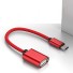 Adapter USB-C na USB K79 czerwony