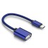 Adapter USB-C na USB K79 niebieski