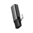 Adaptor pentru Apple iPhone fulger la jack de 3,5 mm / fulger K75 negru