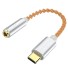 Adaptor USB-C la mufa K12 de 3,5 mm argint
