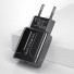 Adaptor USB Char Charge rapid K690 negru