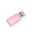 Adaptor USB pentru blocarea transferului de date K136 roz