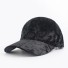 Aksamitna czapka czarny