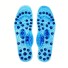 Akupresszúrás talpbetét cipőkhöz 68 mágnessel kék