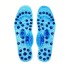 Akupresúrne vložky do topánok so 68 magnetmi modrá