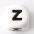 Alfabet kulek silikonowych - 100 szt Z