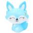 Antistresová mačkací liška světle modrá