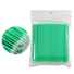 Aplikator do sztucznych rzęs 100 szt. 2 mm Mikro pędzelek Przyrząd kosmetyczny zielony