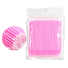 Applikátor műszempillára 100 db 2 mm Mikrokefe Kozmetikai eszköz rózsaszín