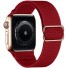 Armband für Apple Watch 38 mm / 40 mm / 41 mm dunkelrot