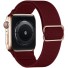 Armband für Apple Watch 42 mm / 44 mm / 45 mm weinrot