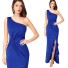 Asymetrické šaty Gennie modrá