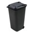 Asztali hulladékgyűjtő N624 fekete
