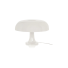 Asztali lámpa gomba alakú fehér