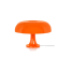 Asztali lámpa gomba alakú narancs