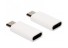 Átalakító Micro USB - USB-C 2 db A1408 fehér