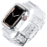 Átlátszó szilikon szíj Apple Watchhoz 42 / 44 / 45 mm transzparens