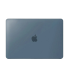 Átlátszó tok MacBook Air M2 2020 A2681-hez sötétkék