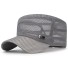 Atmungsaktive Herren-Cap T118 grau