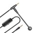 Audiokabel 3,5-mm-Klinke mit Mikrofon 2 m schwarz