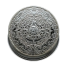 Aztec Pozłacany Kalendarz Majów Pozłacana moneta Pamiątkowa Meksykańska Piramida Moneta 4 cm srebrny
