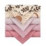 Baba törlőkendők Pamut baba törülközők 5 db-os mosogatórongy készlet 23 x 23 cm 14