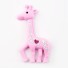 Baby-Beißring in Form einer Giraffe J875 rosa