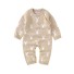 Babyoverall mit Hasen T2605 beige