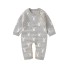 Babyoverall mit Hasen T2605 grau