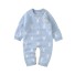 Babyoverall mit Hasen T2605 hellblau