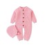 Babyoverall mit Mütze T2584 rosa