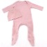 Babyoverall mit Mütze T2678 rosa