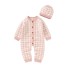 Babyoverall mit Mütze T2696 rosa