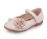 Ballerinas für Mädchen mit einer Rose beige