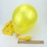 Baloane decorative colorate - 10 bucăți galben închis
