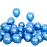 Baloane latex pentru ziua de nastere 25 cm 10 buc albastru