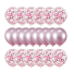 Baloane pentru ziua de nastere 20 buc roz