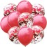 Baloane pentru ziua de nastere cu confetti 10 buc 13