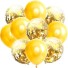 Baloane pentru ziua de nastere cu confetti 10 buc 3