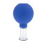 Balon de masaj cu vid 25 mm albastru