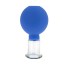 Balon de masaj cu vid 35 mm albastru