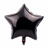Balon în formă de stea negru