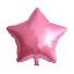 Balon în formă de stea roz