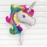 Balon în formă de unicorn J1654 alb