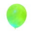 Balon nadmuchiwany 30 sztuk jasnozielony
