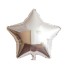 Balon w kształcie gwiazdy srebrny