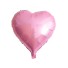 Balónek ve tvaru srdce růžová